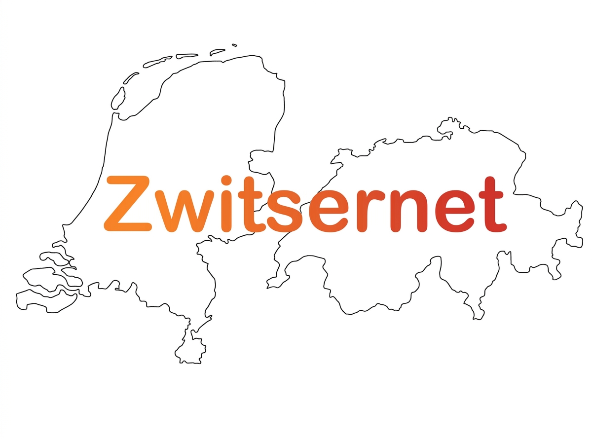 ZWITSERNet Swiss network map